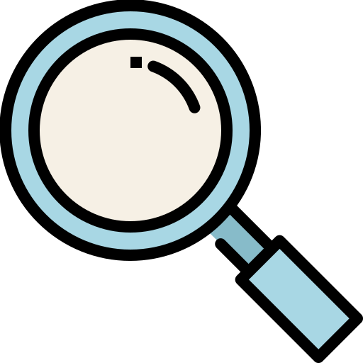 Application, magnifier, mobile, search, smartphone, ui, user interface icon